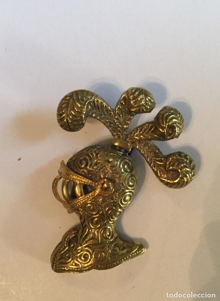 Joyeria: BROCHE ALFILER FILIGRANA DE TOLEDO CON FORMA DE CASCO - Foto 2