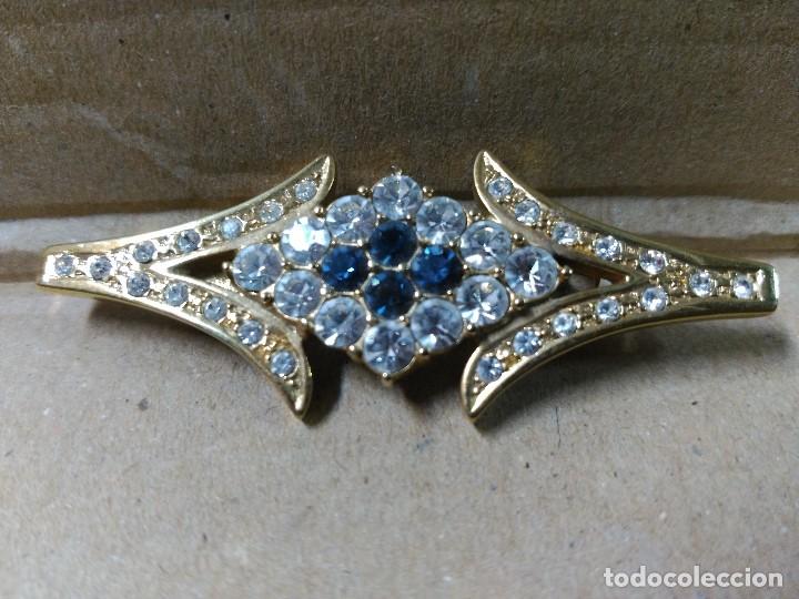 Joyeria: Broche dorado de estilo art-deco - Foto 7