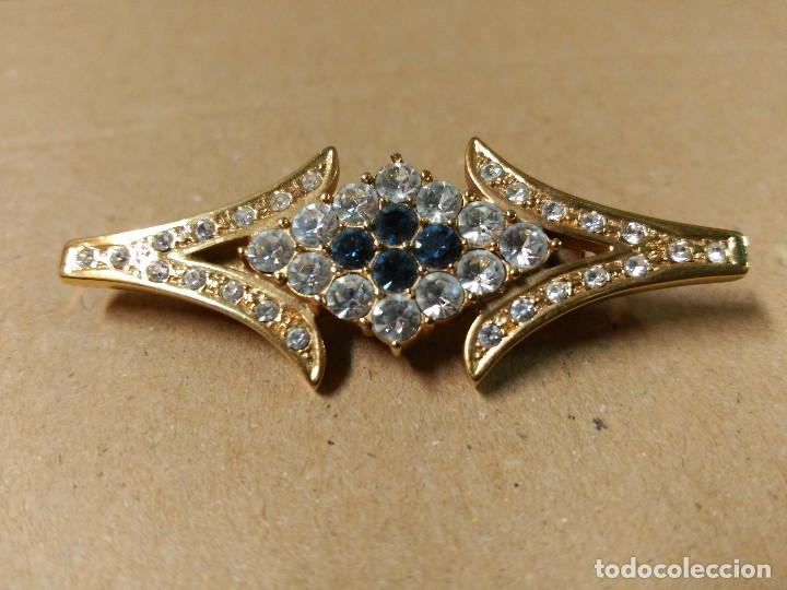 Joyeria: Broche dorado de estilo art-deco - Foto 8