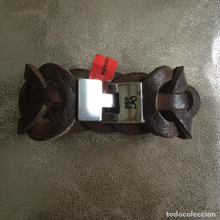 Joyeria: PRECIOSA PULSERA DE UNO DE 50 DE CUERO MARRON - Foto 3