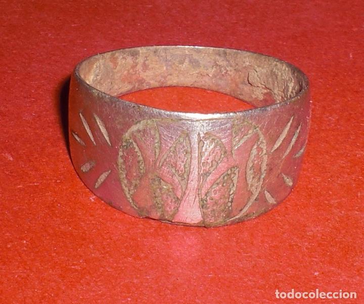 Joyeria: Antiguo anillo a&ntilde;os 20 plateado - Foto 1