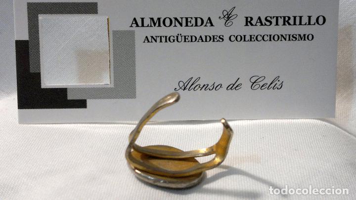 Joyeria: ANTIGUA SORTIJA DAMASQUINADA. - Foto 4