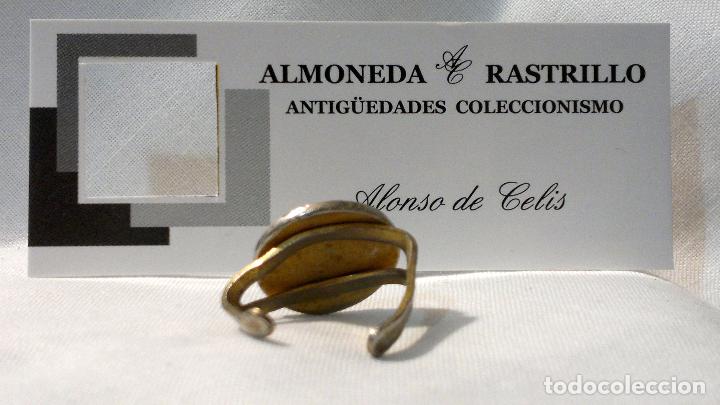Joyeria: ANTIGUA SORTIJA DAMASQUINADA. - Foto 5