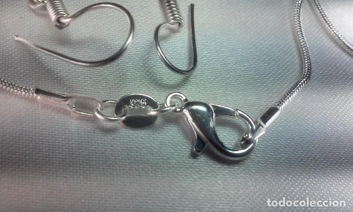 Joyeria: COLGANTE Y PENDIENTES PLATA CON CUARZOS MULTICOLOR - Foto 7
