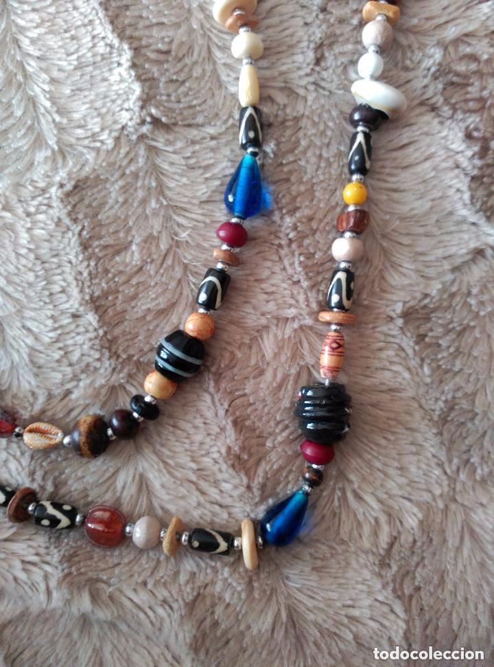 Joyeria: Gran collar de cuentas de colores - Foto 2