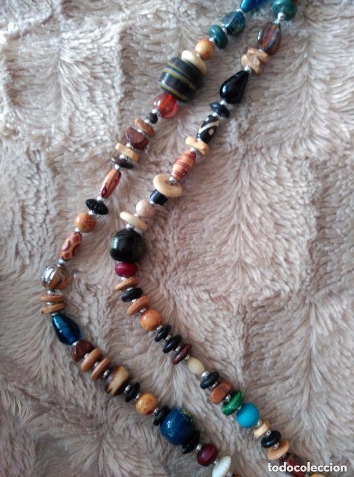 Joyeria: Gran collar de cuentas de colores - Foto 3