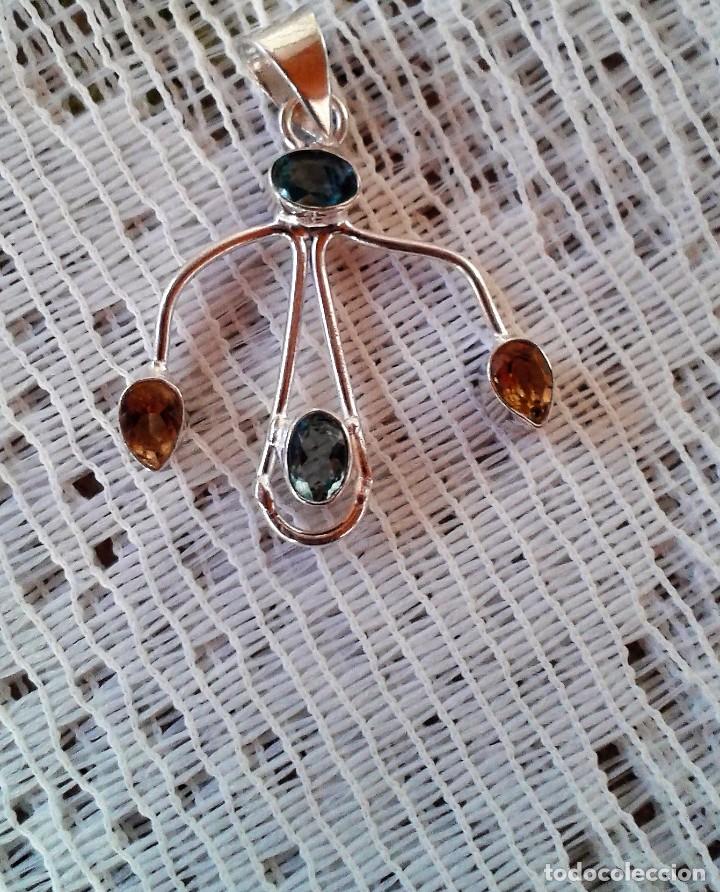 Joyeria: COLGANTE CON CUARZOS DE COLORES - Foto 3