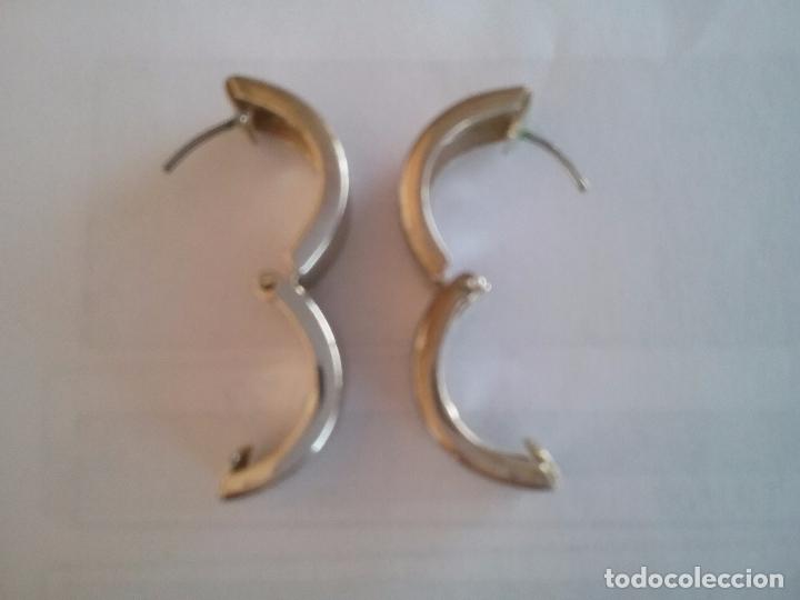 Joyeria: PENDIENTES METAL AROS ANCHO - Foto 2