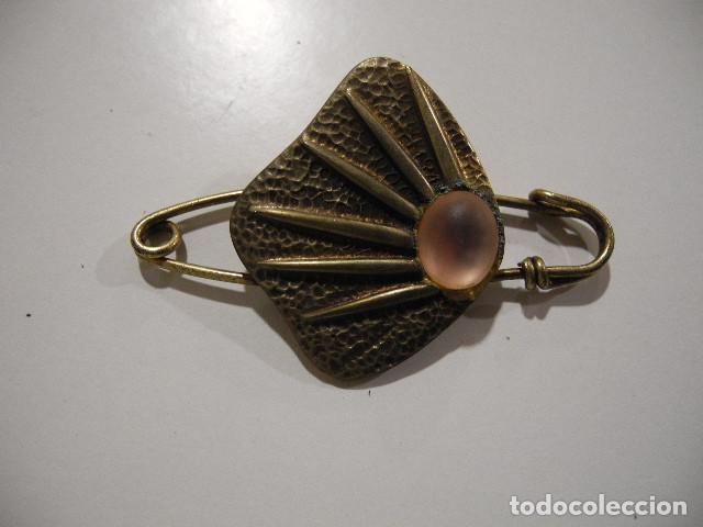 Joyeria: Broche antiguo con piedra - Foto 2