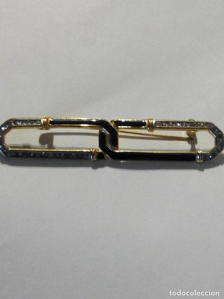 Joyeria: BROCHE DORADO CON PEDRERIA - Foto 1