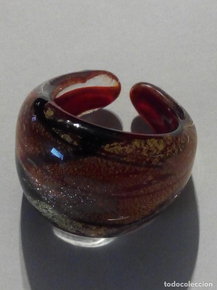 Joalharia: ANILLO EN VIDRIO DE COLORES EN FANTASIA