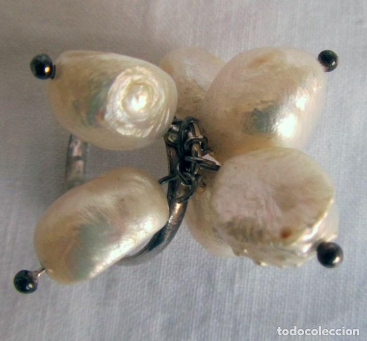 Joyeria: Anillo de plata 925 con perlas de agua dulce - Foto 6