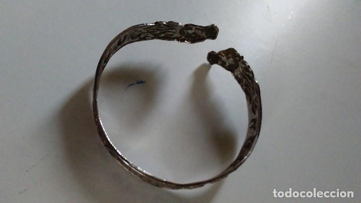 Joyeria: Pulsera marroqu&iacute; de metal con inscripci&oacute;n en &aacute;rabe - Foto 4