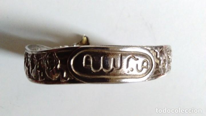 Joyeria: Pulsera marroqu&iacute; de metal con inscripci&oacute;n en &aacute;rabe - Foto 7