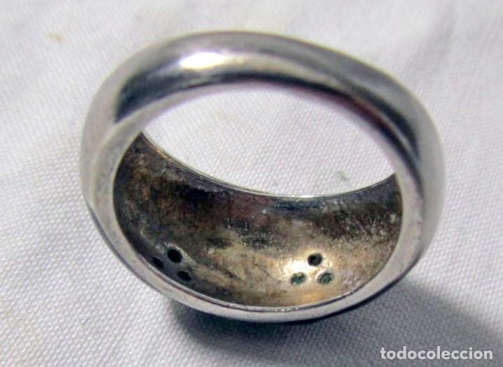 Joyeria: Anillo de plata 925 corazones con circonitas Talla 22 - Foto 5