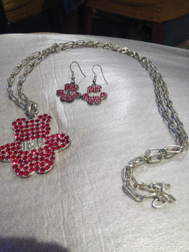 Joyeria: CONJUNTO T & B CONGANTE CON CADENA Y PENDIENTES - Foto 1
