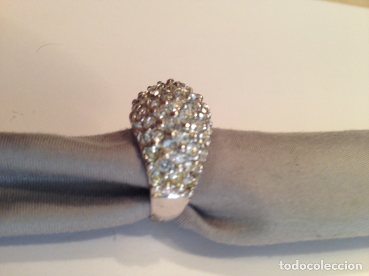 Joyeria: Anillo en Acero con Strasss - Foto 1