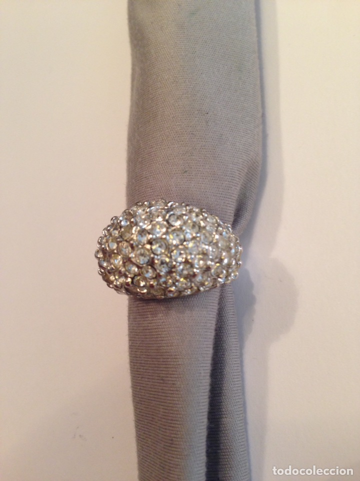Joyeria: Anillo en Acero con Strasss - Foto 2