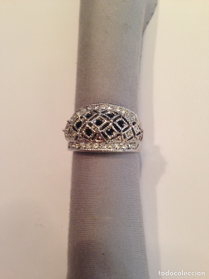 Joyeria: Anillo con Strass de estilo Modernista.. - Foto 1