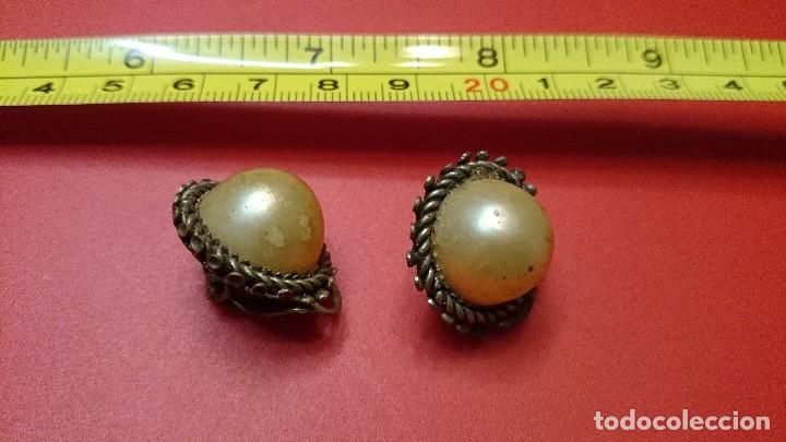 Schmuck: ANTIGUOS PENDIENTES PLATEADOS