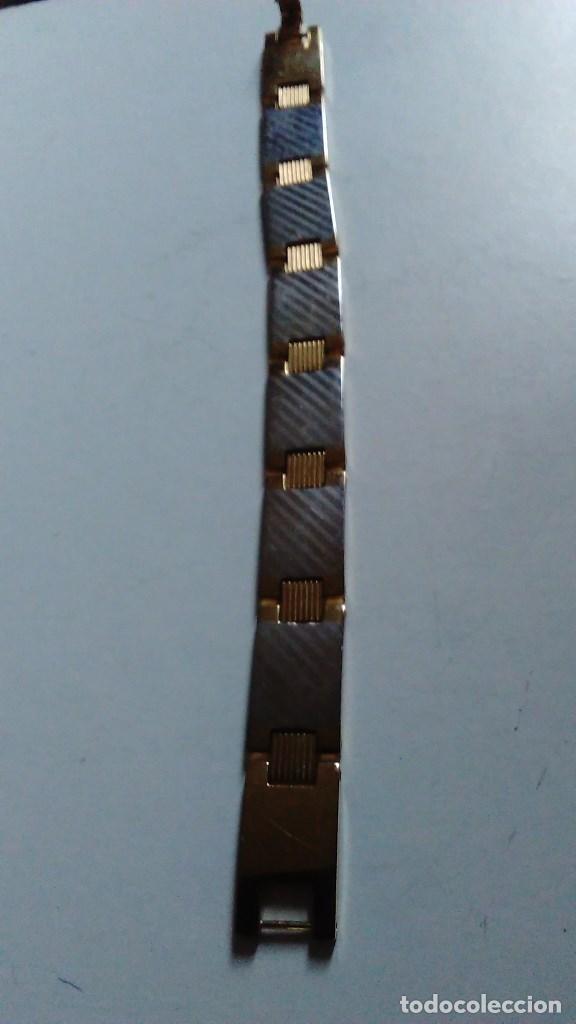 Joyeria: Pulsera de metal articulada - Foto 3