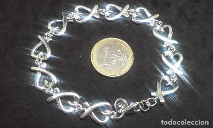Joyeria: CONJUNTO COLGANTE PULSERA Y PENDIENTES EN PLATA - Foto 2