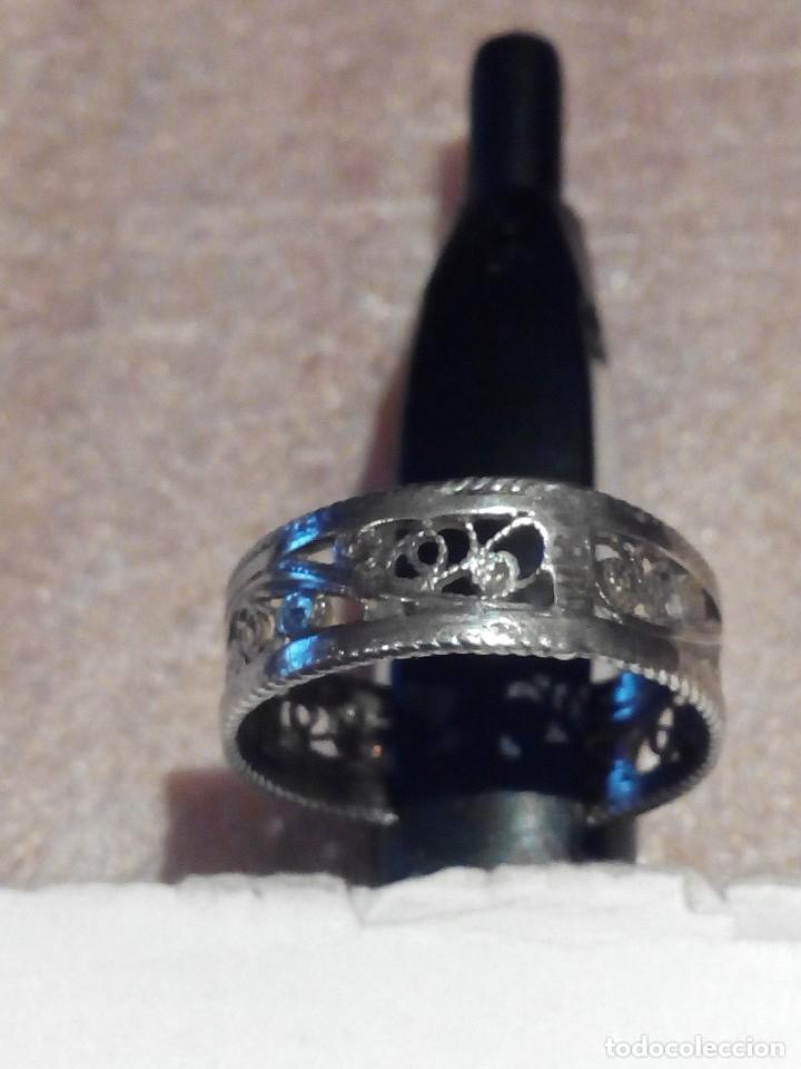 Joyeria: ANILLO DE PLATA LABRADA ESTILO VINTAGE - Foto 1