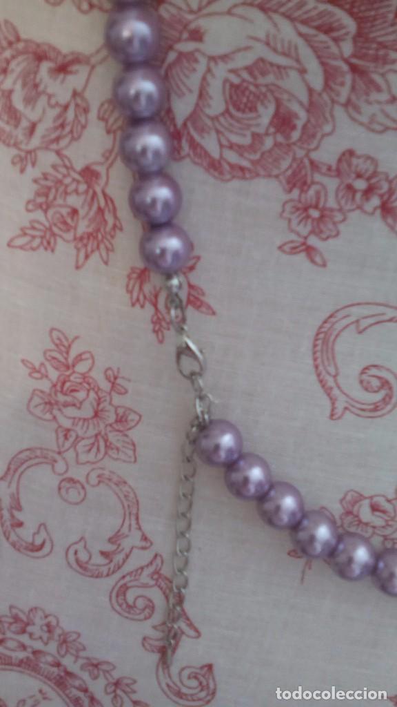 Joyeria: Collar perla sint&eacute;tica rosa - Foto 2