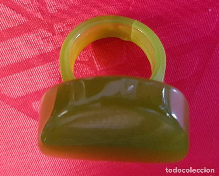 Joyeria: ANILLO GRAN TAMA&Ntilde;O PASTA VERDE - Foto 3