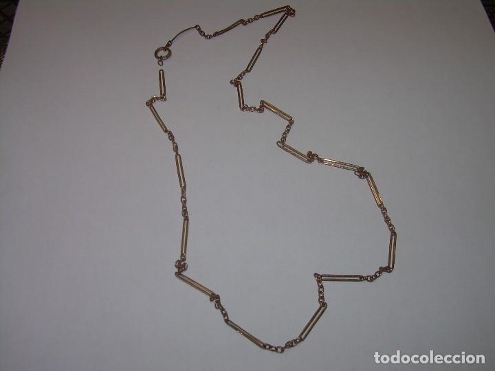 Joyeria: ANTIGUA Y BONITA CADENA CHAPADA EN ORO. - Foto 1