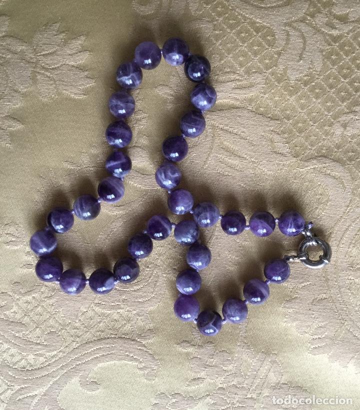 Joyeria: COLLAR DE BOLAS DE CUARZO AMATISTA - Foto 1