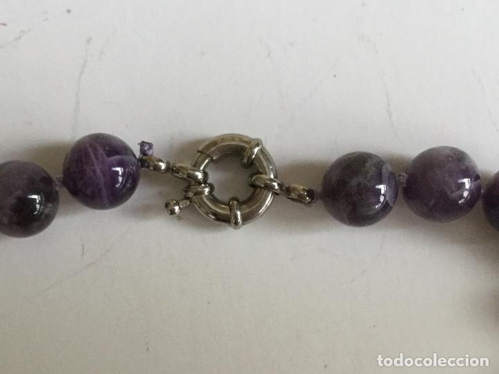 Joyeria: COLLAR DE BOLAS DE CUARZO AMATISTA - Foto 3