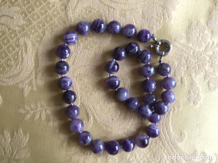 Joyeria: COLLAR DE BOLAS DE CUARZO AMATISTA - Foto 5