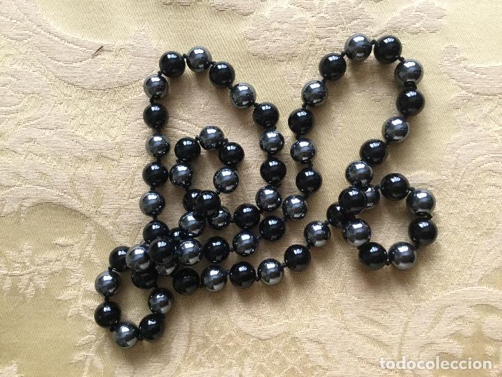 Joyeria: PRECIOSO COLLAR DE BOLAS DE &Oacute;NIX Y HEMATITES - Foto 1