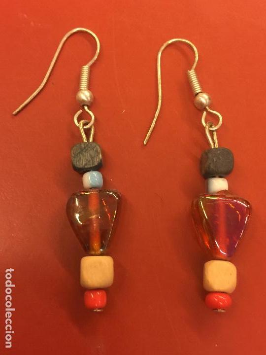 Joyeria: Pendientes Vintage . Miden aprox 4cms de largo - Foto 1