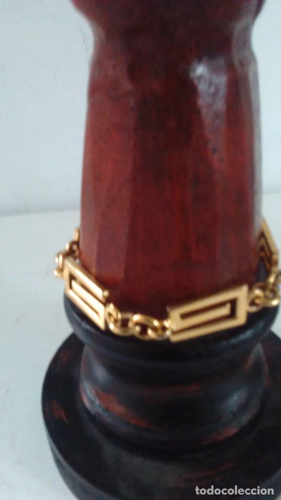 Joyeria: Pulsera de metal dorado - Foto 4