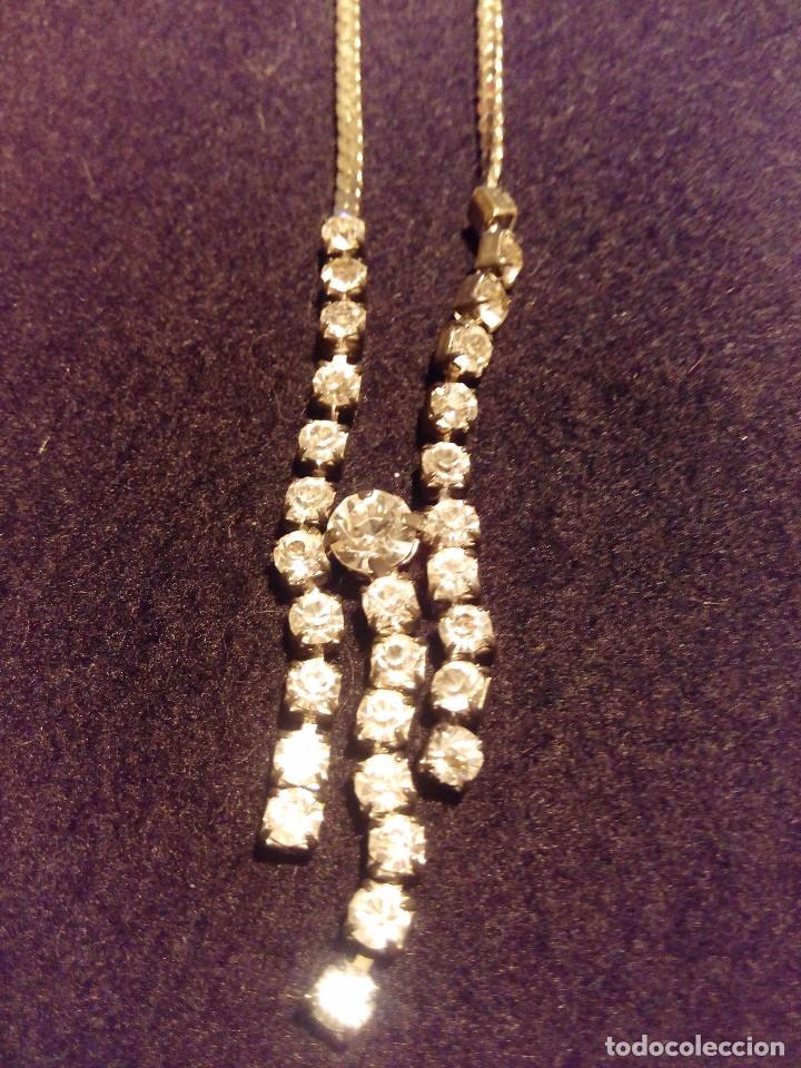 Joyeria: COLLAR PLATEADO Y PEDRERIA. B24 - Foto 2