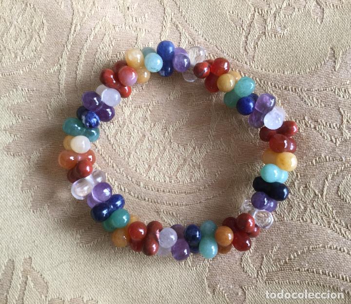 Joyeria: PULSERA DE CUARZOS NATURALES DE COLORES - Foto 3