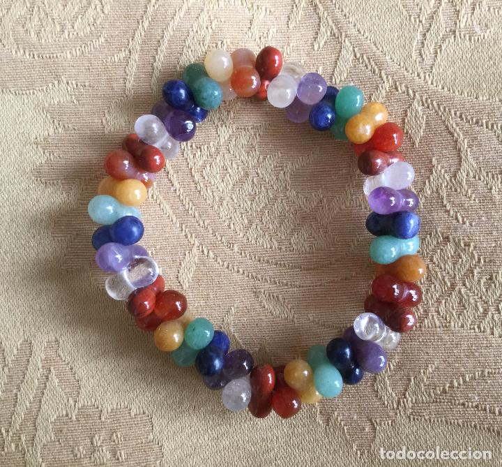Joyeria: PULSERA DE CUARZOS NATURALES DE COLORES - Foto 4