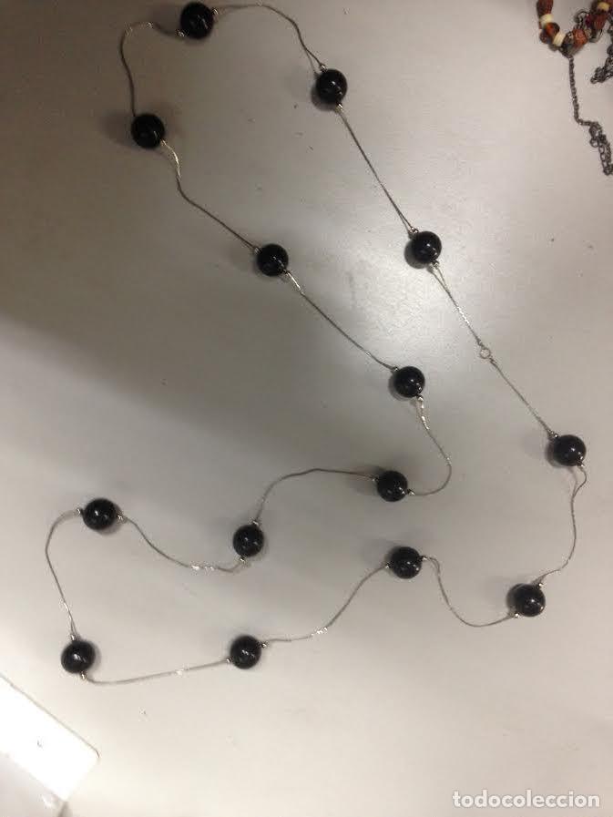 Joyeria: COLLAR LARGO NEGRO - Foto 1