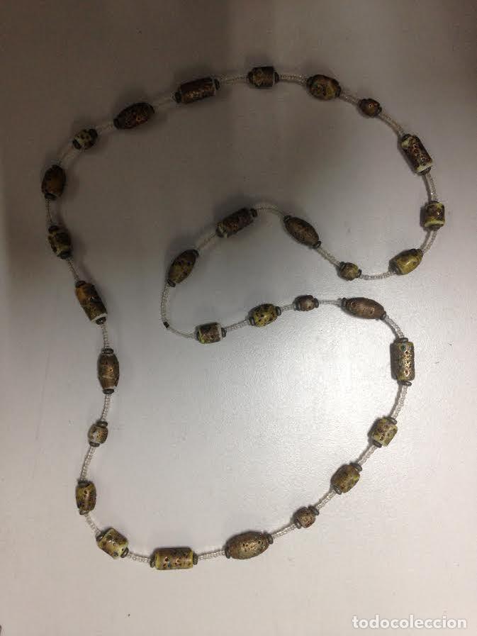 Joyeria: COLLAR LARGO MARRON - Foto 2
