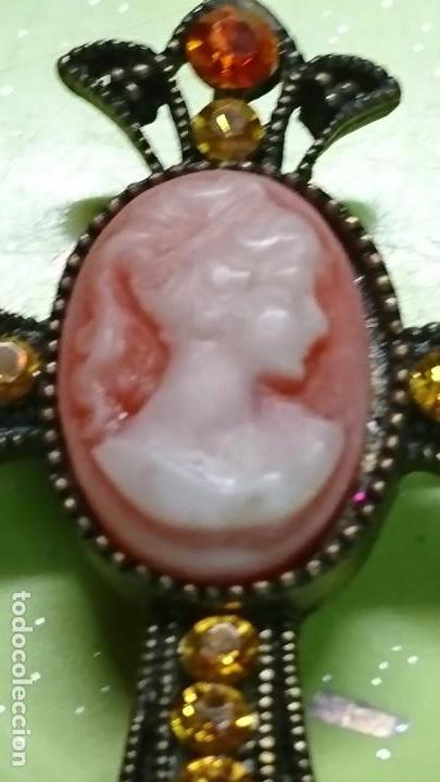 Joyeria: BONITA CRUZ CON CAMAFEO, 5 CM - Foto 4