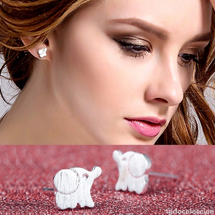 Joyeria: Pendientes elefantitos ENV&Iacute;O GRATIS!! - Foto 2