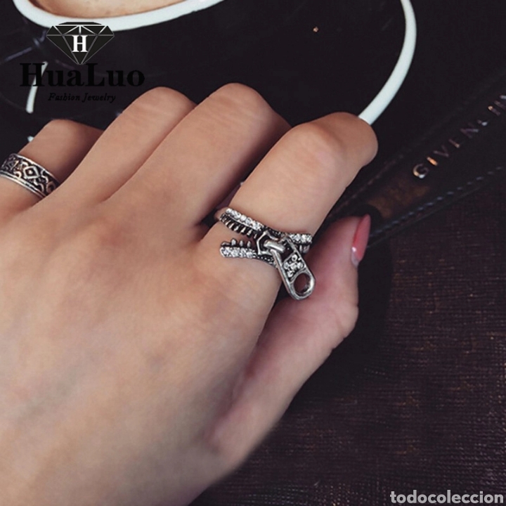 Schmuck: Anillo cremallera