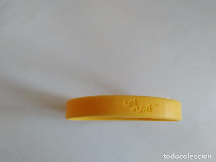 Joaillerie: PULSERA DE PL&Aacute;STICO BAND & BELIEF - HONESTY (COLOR AMARILLO)