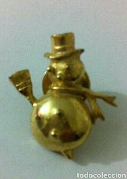 Joyeria: BROCHE DE MU&Ntilde;ECO DE NIEVE. PRENDEDOR NAVIDAD - Foto 4