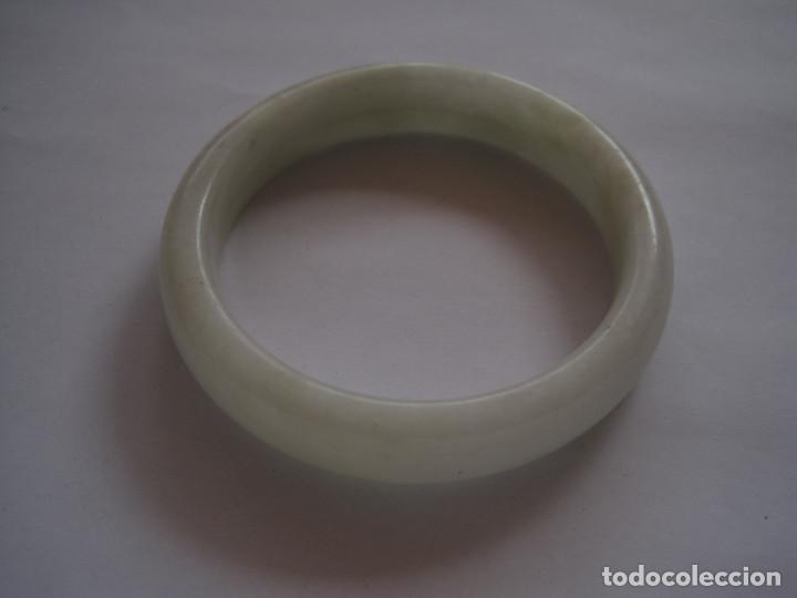 Joyeria: BRAZALETE DE JADE BLANCO, SNOW JADE - Foto 2
