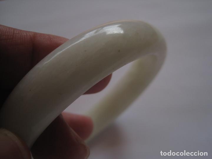 Joyeria: BRAZALETE DE JADE BLANCO, SNOW JADE - Foto 3