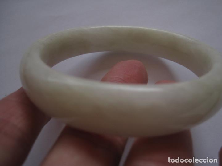 Joyeria: BRAZALETE DE JADE BLANCO, SNOW JADE - Foto 4