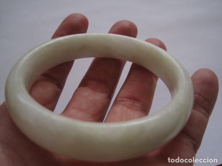 Joyeria: BRAZALETE DE JADE BLANCO, SNOW JADE - Foto 5